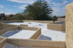Viewmont Dr. Mesa, AZ Elastomeric Roof Coating